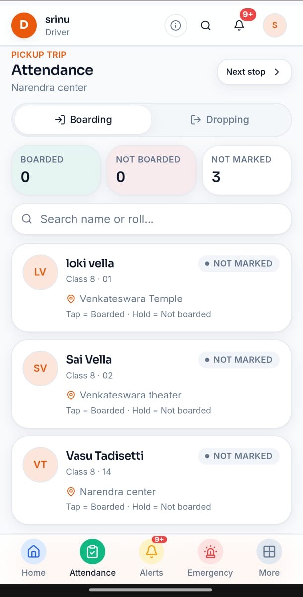 Boarding — LumenX Transport